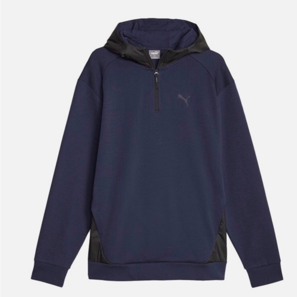 Puma Rad/Cal Half Zip Jacket Sweatshirt Mens Casual Athletic Hoodie